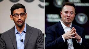 Elon Musk and Sundar Pichai