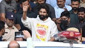 Pushpa 2 Movie Actor Allu Arjun Released from Hyderabad Jail