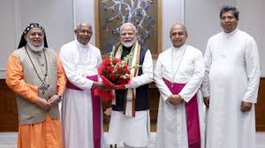 On Modi's meeting with Catholic bishops, Kerala said: 'There they honour, here they destroy'