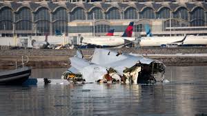 A major accident happened in Washington, all 67 people on board the plane died in a plane collision