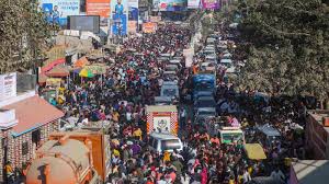 The world's biggest traffic jam occurred in Maha Kumbh, pilgrims were stuck for hours